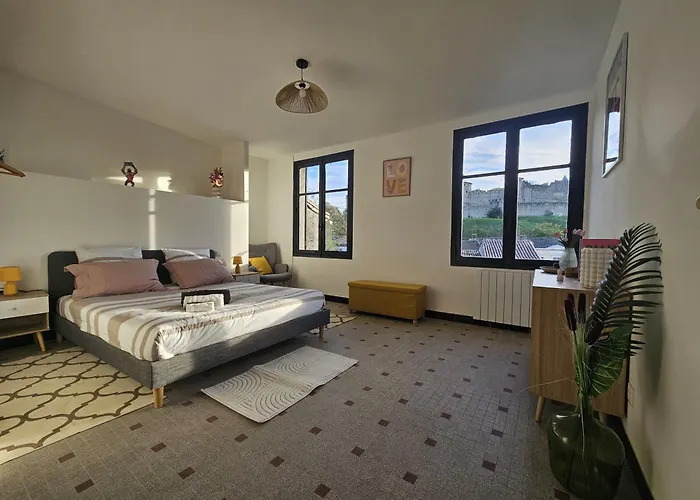 Vue Cite Medievale Castel View Πανσιόν 3*